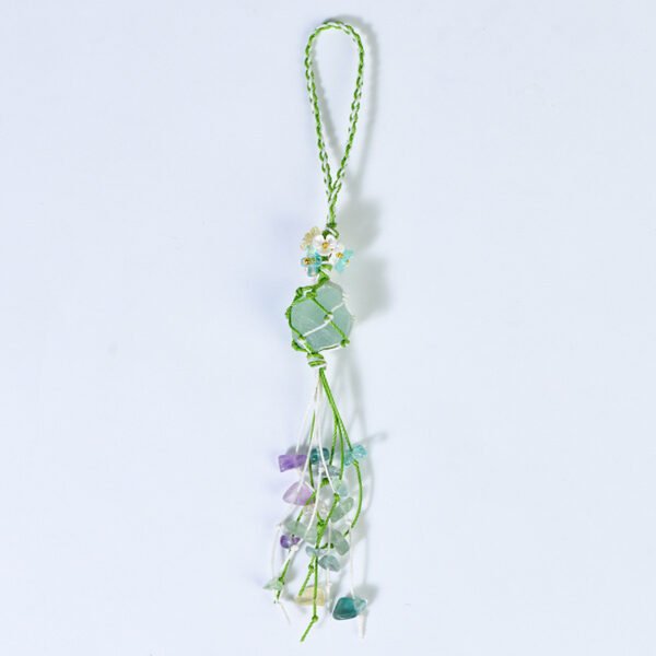 Handmade crystal mobile phone strap