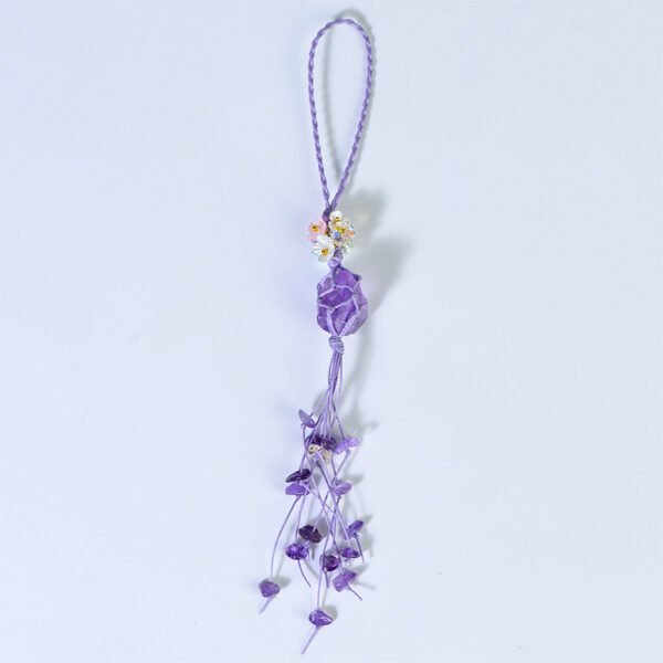 Handmade crystal mobile phone strap