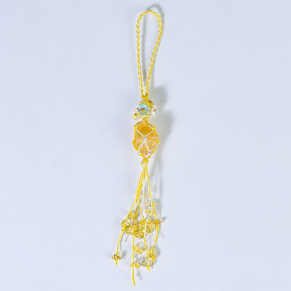 Handmade crystal mobile phone strap