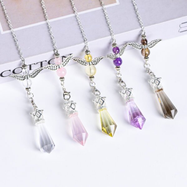 Handmade Crown Crystal Pendulum