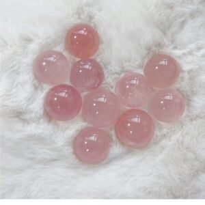 Natural Pink Crystal Ball