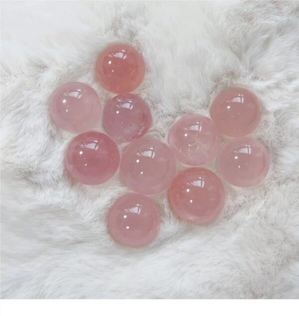 Natural Pink Crystal Ball